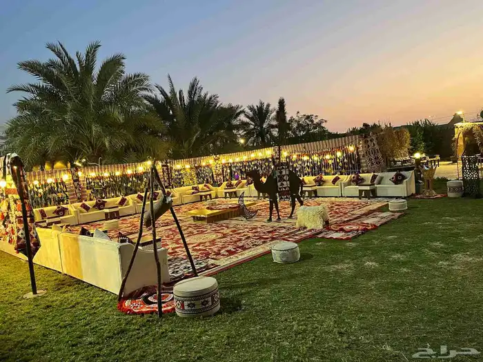 تأجير جلسات شعبيه 0