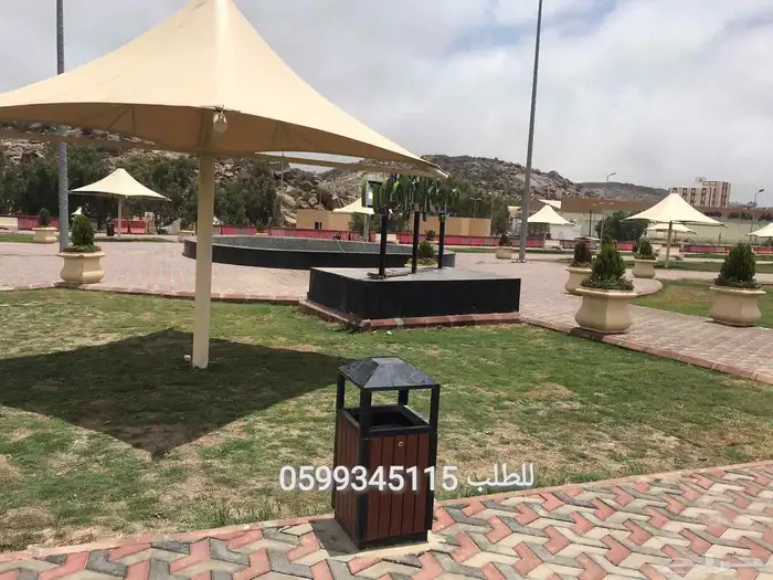 سلات الحدائق المدارس المطاعم الانتظار المشافي البادل الملاعب 4