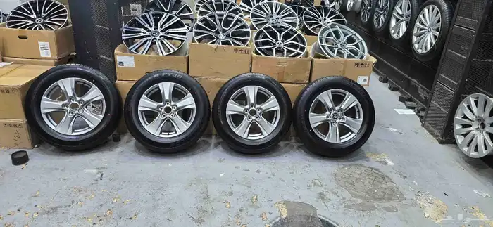 جنوط رافور 2025 مقاس 17 اصلي وكاله زيرو مره 4 حبات 0