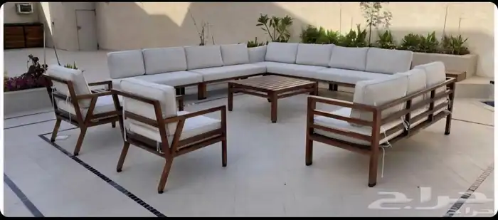 كرسي خشب سوئدي طاولاة 1