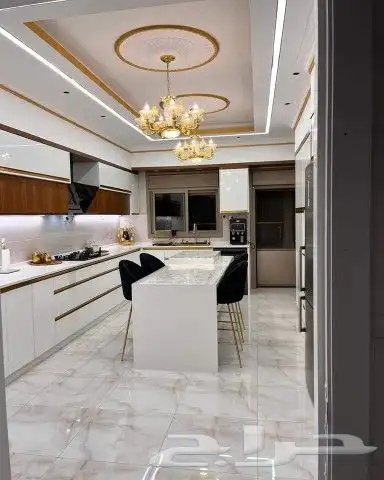 تفصيل مطابخ خشب ومطابخ صاج والمنيوم ورخام صناعي وبورسلان 6