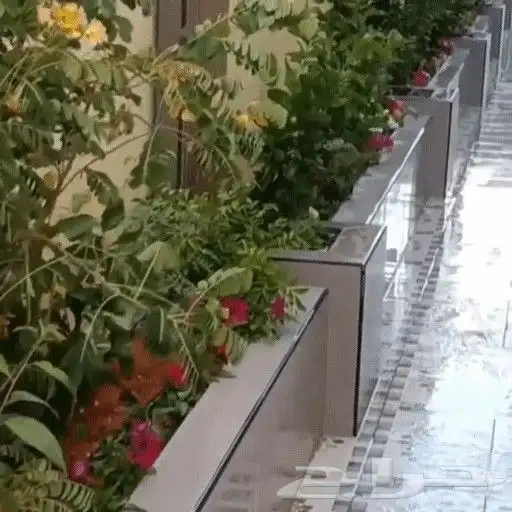 تنسيق حدائق حديثه في طبيعي وصناعي 4
