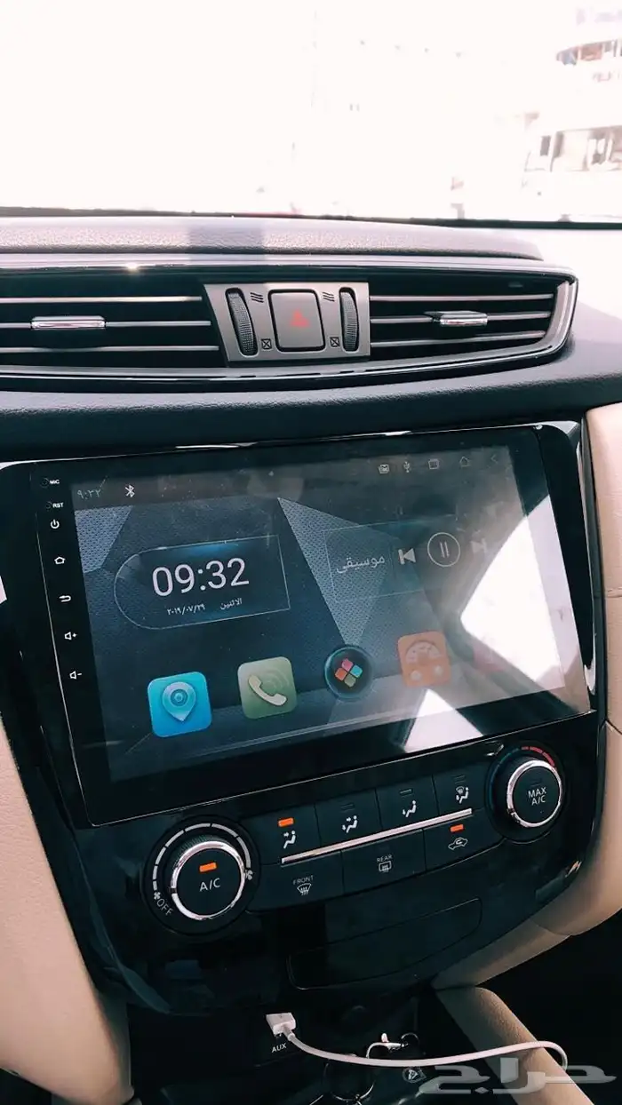 شاشة نيسان اكستريل اندرويد من هاب مكونات أصلية ضمان سنتين 2