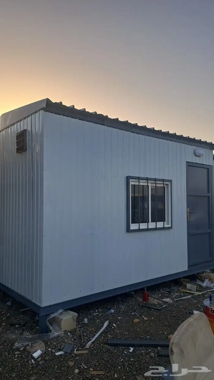 غرف بركسات كرفانات جديد مع دورت ميه غرف جديد مستخدم اللبيع 9