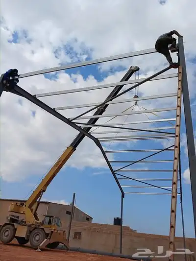 هناجر مستودعات مظلات سواتر 2