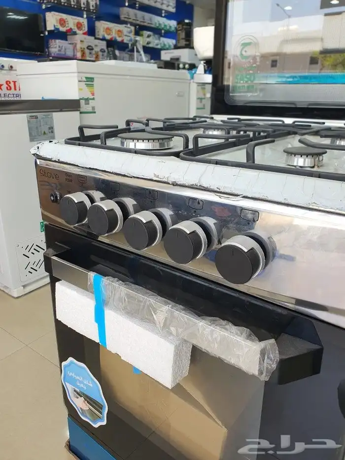 عروض فرن 4 عيون غاز مقاس 55 55 جديد ضمان سنتين بوتاجاز رخيص 3