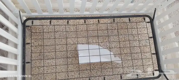 سرير اطفال جديد لم يستخدم سبب البيع البيت سغر ومافي مكان له 3