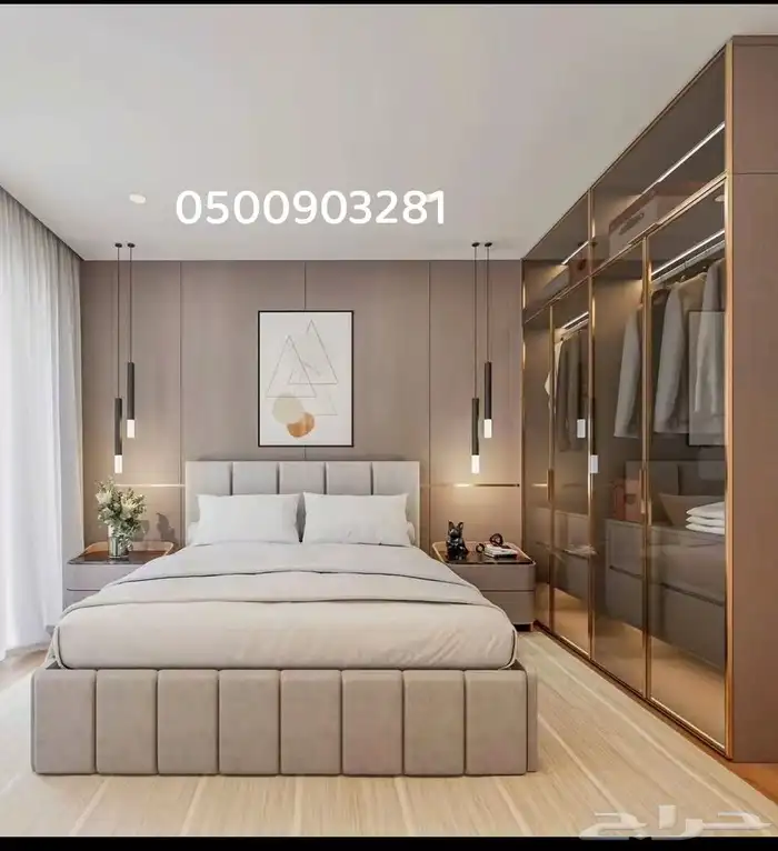 سرير نوم جديده أحدث الموديلات والتصميم 13