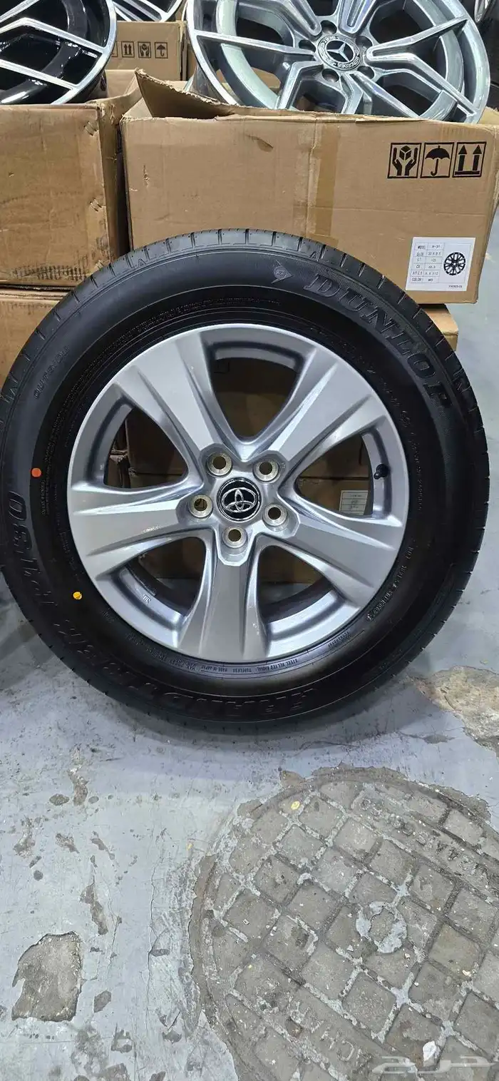 جنوط رافور 2025 مقاس 17 اصلي وكاله زيرو مره 4 حبات 3