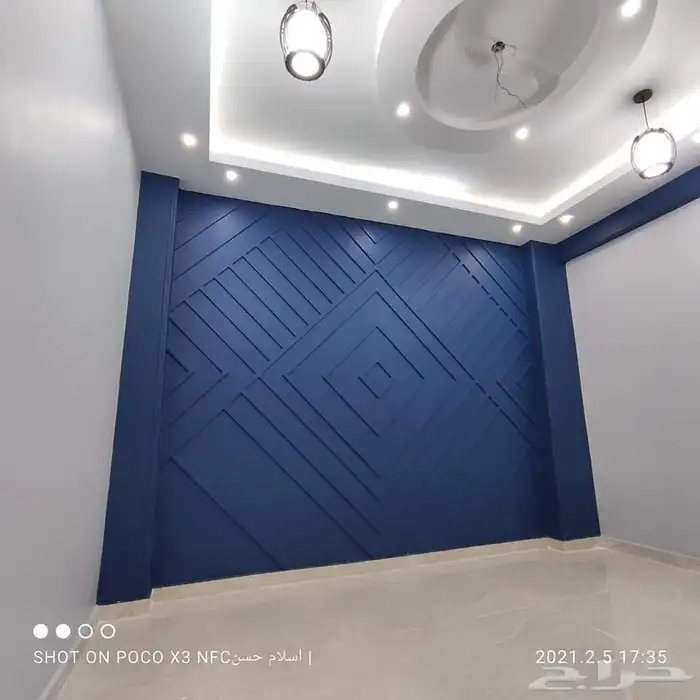 معلم دهانات بتبوك وديكورات وترميمات 6