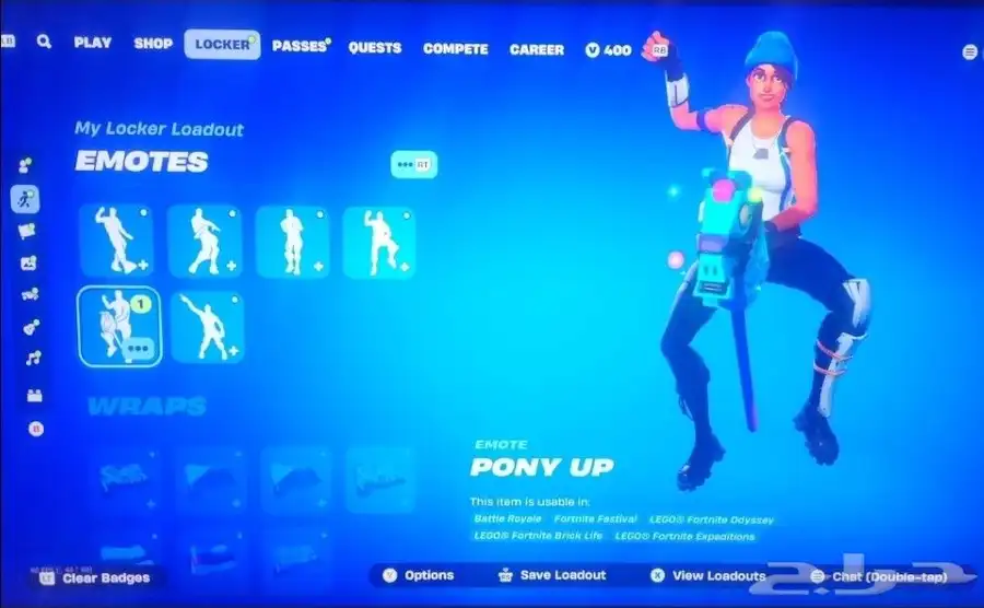 حساب فورت نايت نادر 1