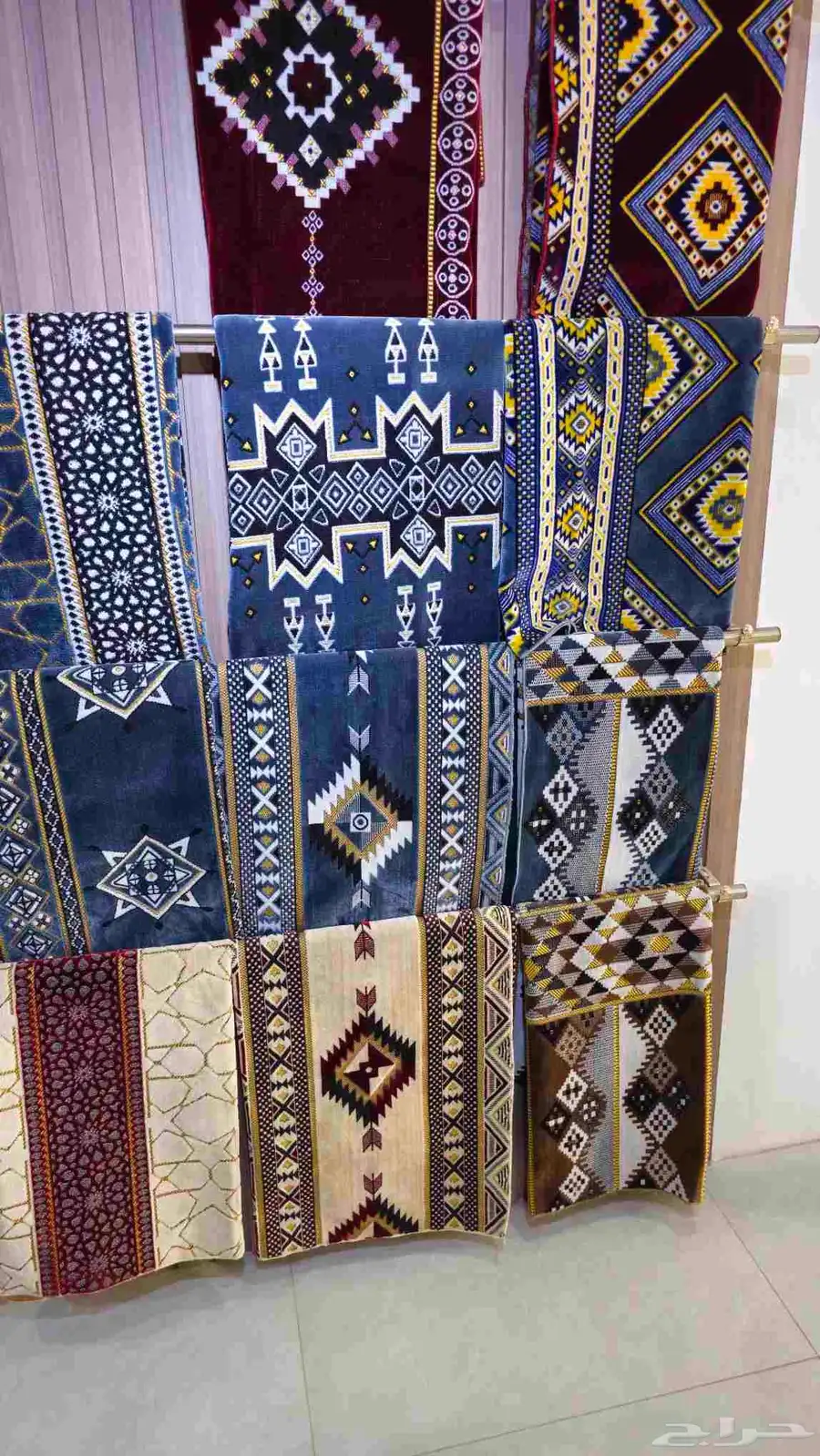 اقمشه مجالس عربيه مخمل 0