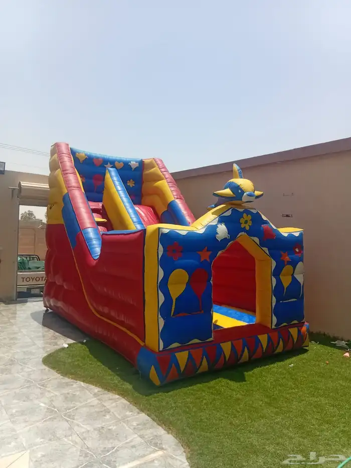 ايجار نطيطات ملعب صابوني زحليقه نطيطه مائيه 10