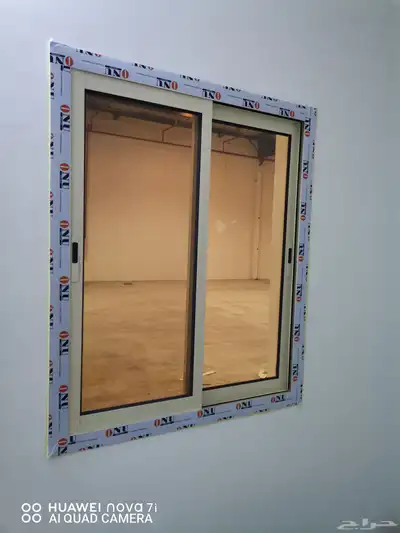 المنيوم نوافذ و باب عادي و دبل زجاج شغل الرياض 5