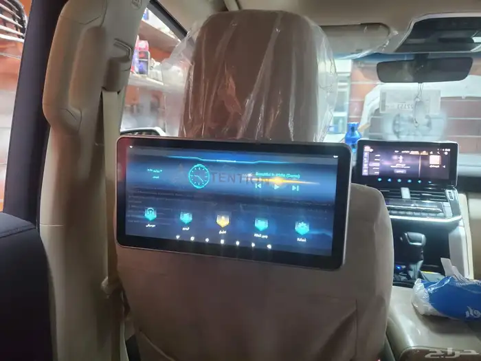 شاشات خلفيه لاندكروزر موديل 2025 0