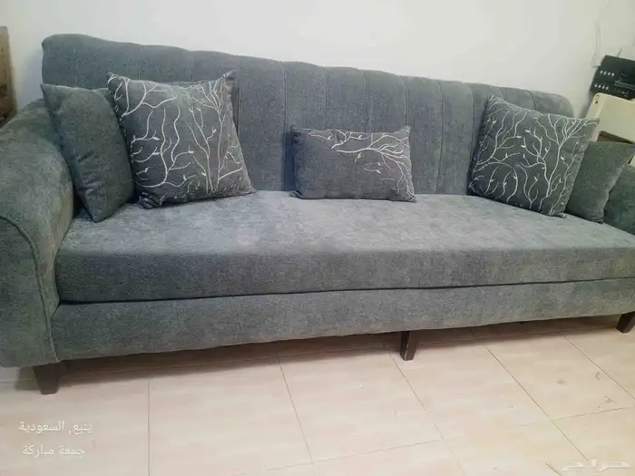 كنب صوفا 3 حبات مقاس كبير كل صوفا تتسع ل 4 افراد 1