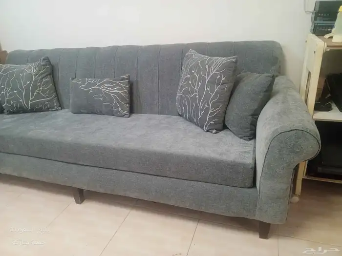 كنب صوفا 3 حبات مقاس كبير كل صوفا تتسع ل 4 افراد 2