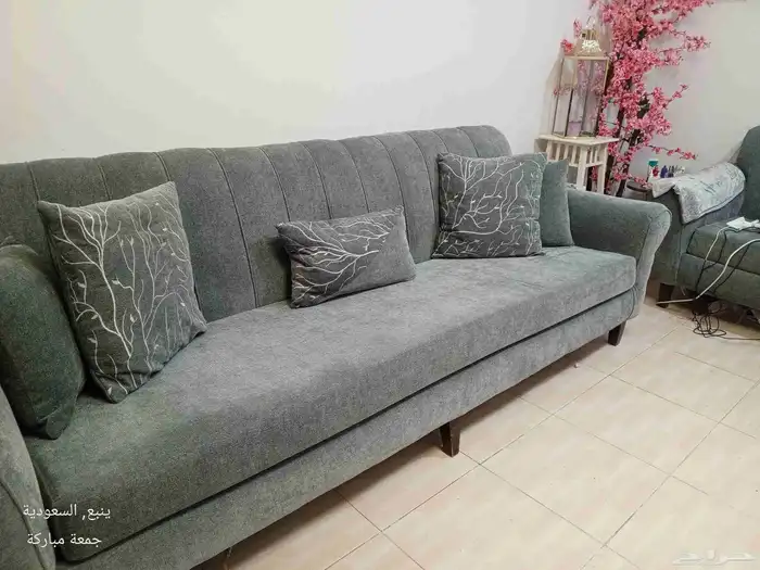 كنب صوفا 3 حبات مقاس كبير كل صوفا تتسع ل 4 افراد 4