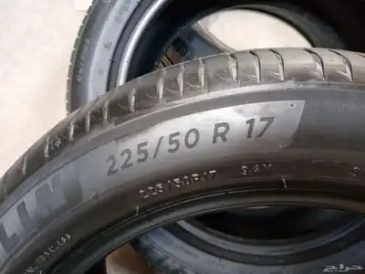 طقم كفرات مشلان 225 50 17 وكاله اكورد 7