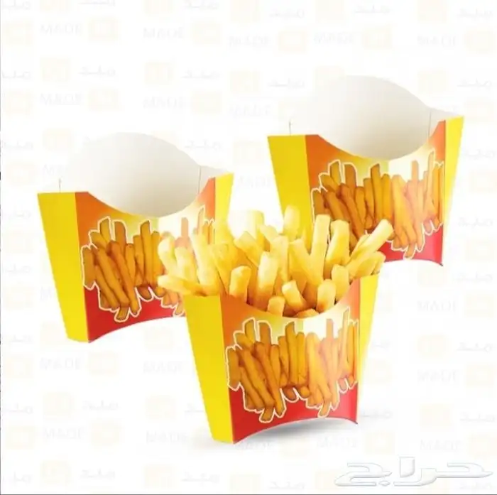 طباعه بوكسات وعلب بطاطس 8