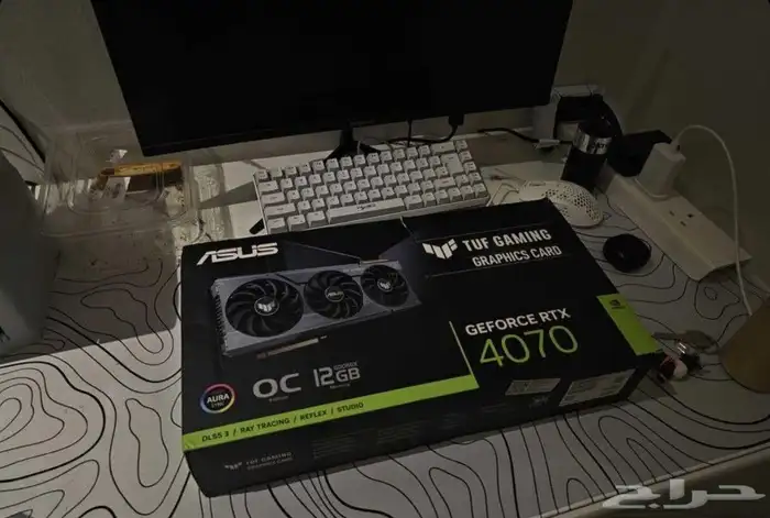 كرت شاشه 4070 من اسوس نسخه oc 0