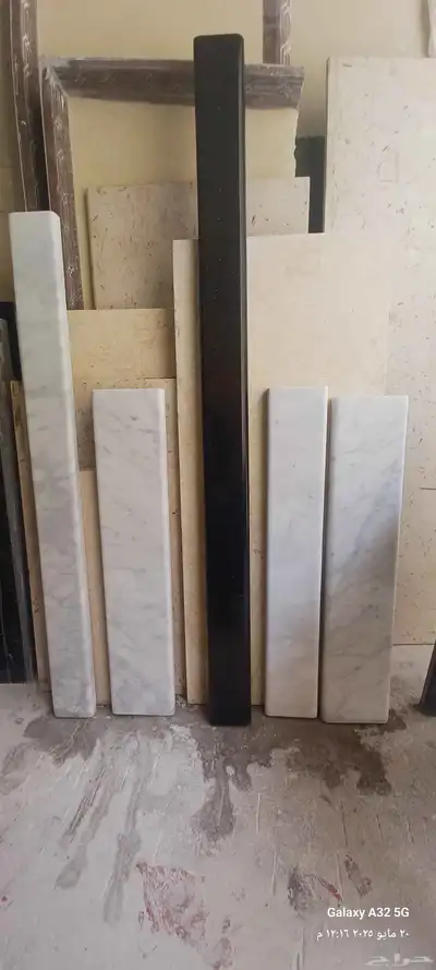 رخام عتب درج طاولات كونترات ارضيات جديد و مستخدم 6