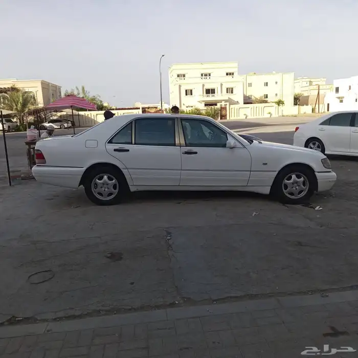 للبيع مرسيدس شبح موديل 98 خليجي طويل الداخلية بيج على السوم 2