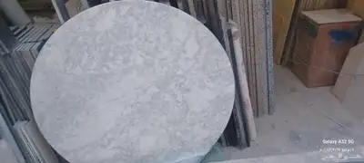 رخامه طاولة دائريه كبيرة 0