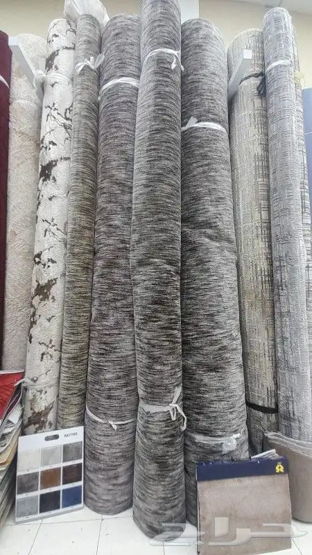 مشمع فنيل موكيت ساده ومشجر 6