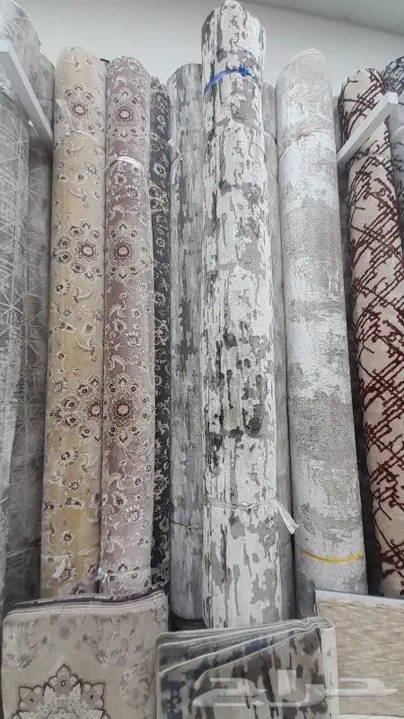 مشمع فنيل موكيت ساده ومشجر 8