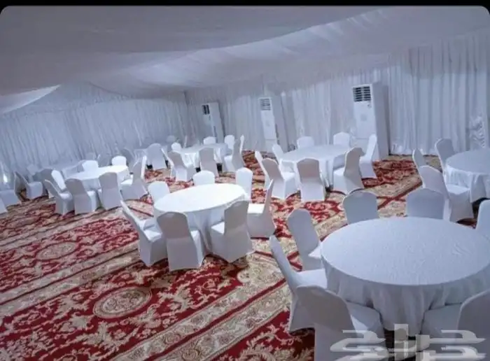اقرب محل حفلات الدمام تاجير طاولات مستطيل وداعري قزاز وخشب 2