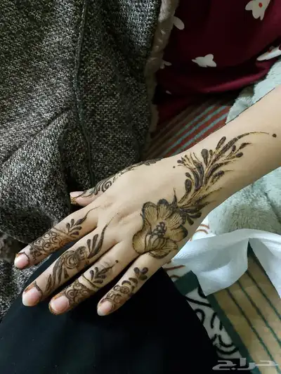 نقش حناء لعيد الأضحى 1
