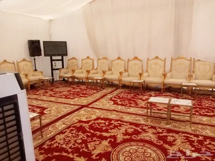 تاجير مخيمات اوربي ومخيمات عايديه من كل الانواع 0