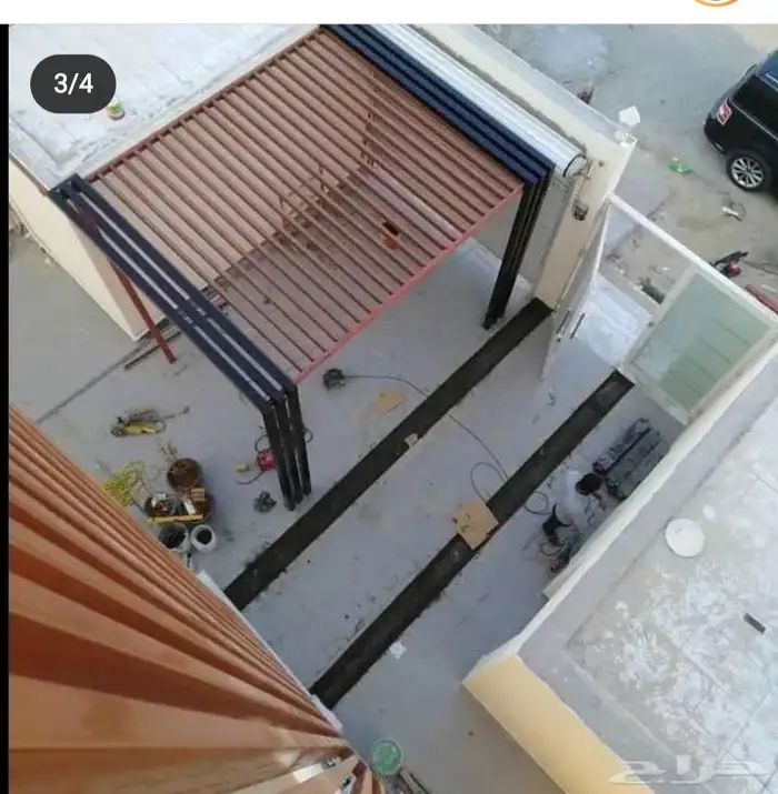 حداد مظلات وسواتر 9