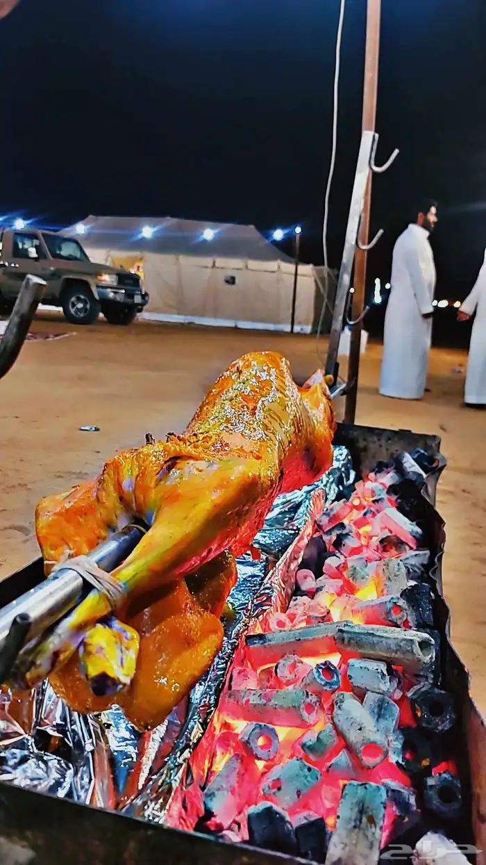 خروف مشوي على الجمر 6