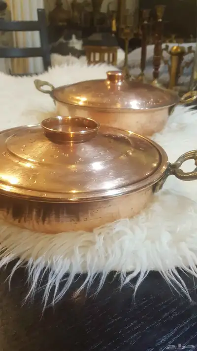 نحاسيات دلل فارات شمعدان كل قطعه الها سعر 4