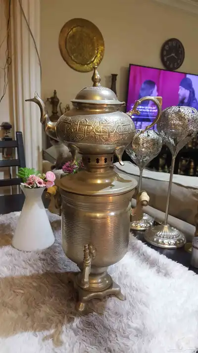نحاسيات دلل فارات شمعدان كل قطعه الها سعر 0