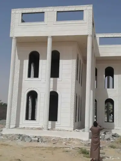لياسة ملونة. بديل الحجر 7