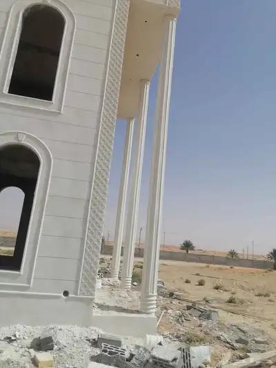 لياسة ملونة. بديل الحجر 6