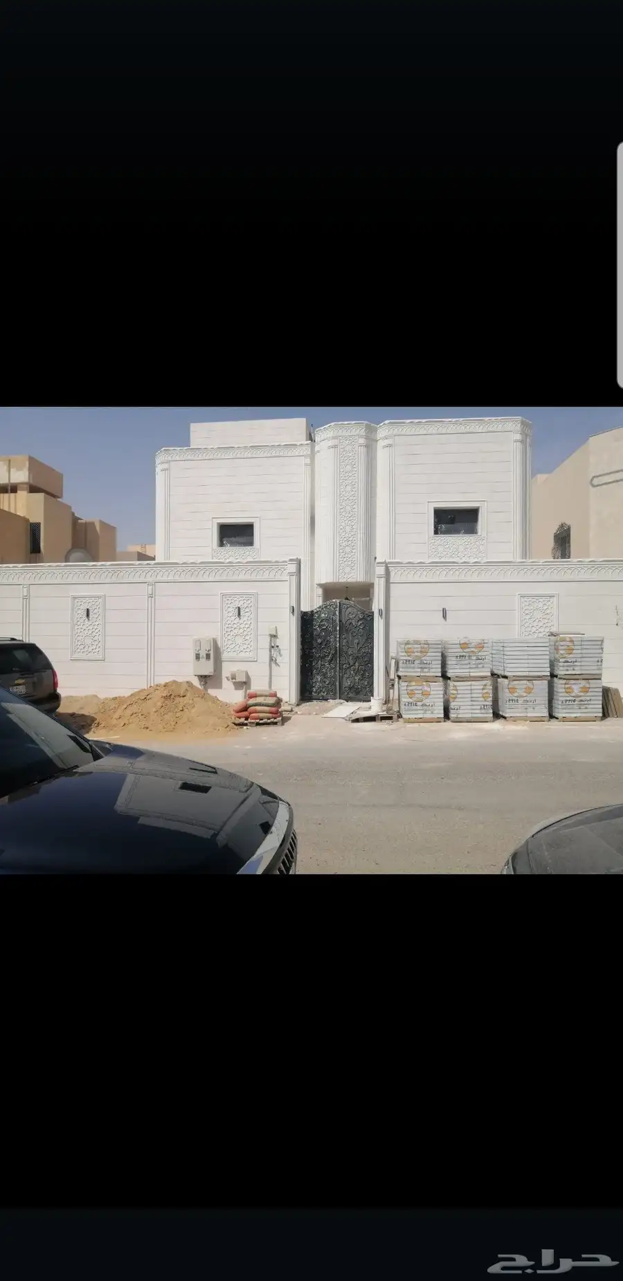 ديكوات خارجيه اسمنت ابيض بطاح الرياض تغنيك عن الحجر الطيبعي 0