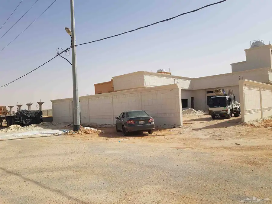 ديكوات خارجيه اسمنت ابيض بطاح الرياض تغنيك عن الحجر الطيبعي 6
