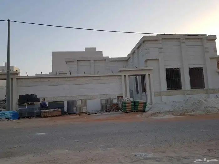 ديكوات خارجيه اسمنت ابيض بطاح الرياض تغنيك عن الحجر الطيبعي 3