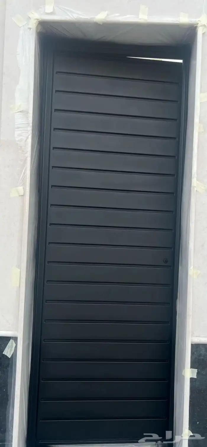 تركيب بديل الخشب للابواب الخارجيه 1