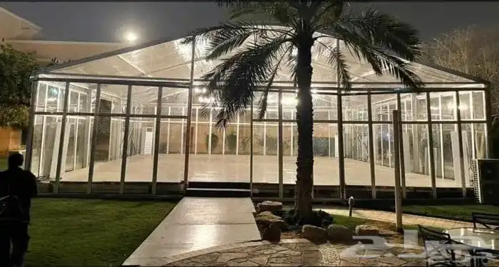 خيمة شفافة أوروبية   تجهيز حفلات الرياض 1