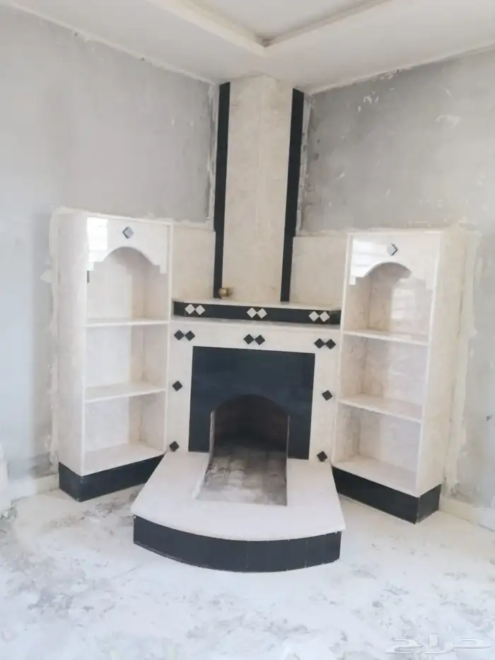 مشب نار قرميد جمالون قماش ملكي مشب رخام 6