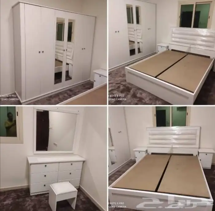 غرف نوم جديد وطني ست قطع 4