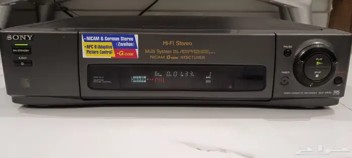 جهاز فيديو سوني vhs 0