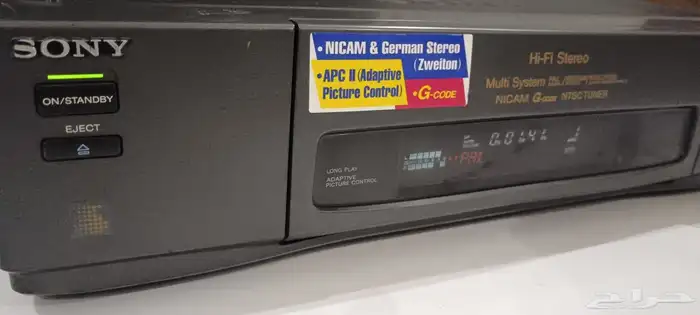 جهاز فيديو سوني vhs 2