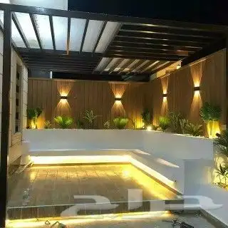 منسق حدائق شلالات نوافير عشب صناعي 15