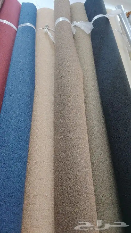 يوجد لدينا جميع انواع الموكيت التركي والحرير والإماراتي 5